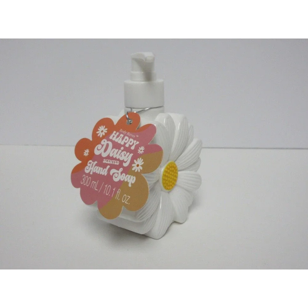 Body Raves Happy Daisy Scented Hand Soap Daisy Soap Dispenser